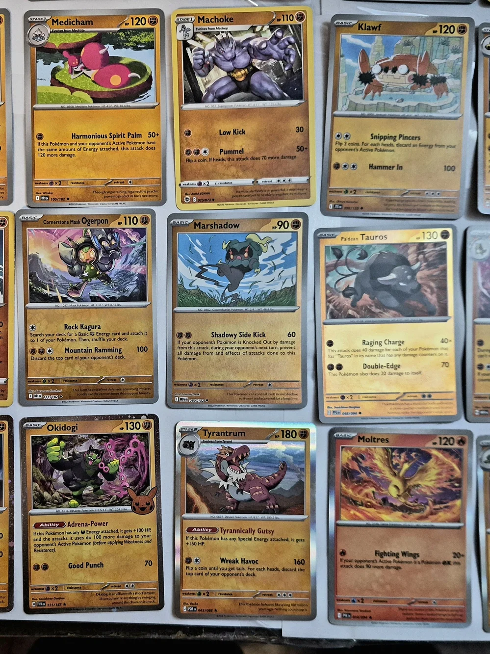 Pokemon Card Lot - 50+ Fighting Type Cards + Jumbo Ultra Rare